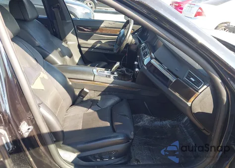 2011 BMW 740Li from USA, damaged, VIN WBAKB4C55BC392618